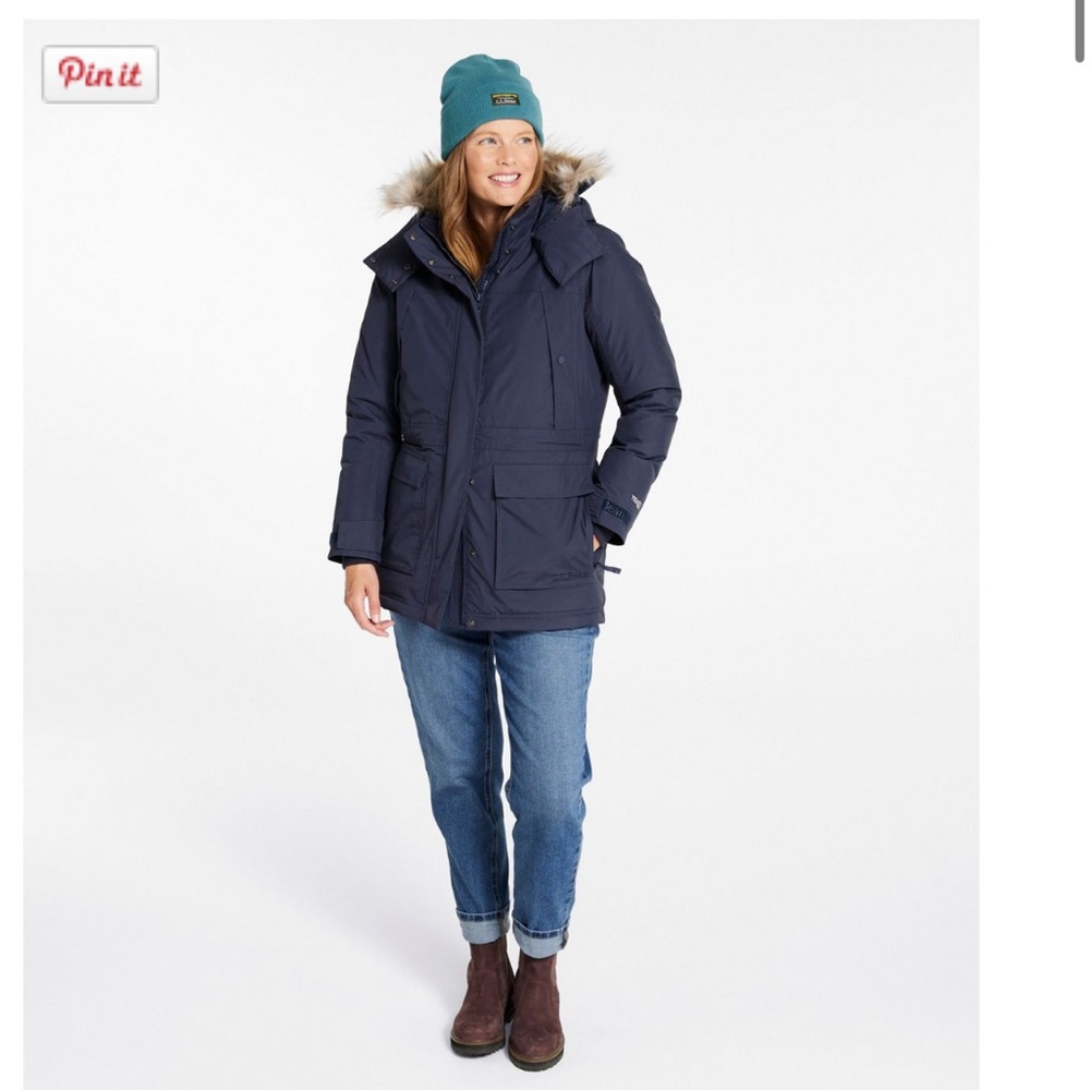 LL Bean Woman’s Baxter State Down Parka small